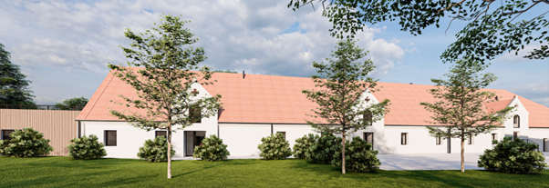 Vizualizace Ing. arch. Šramla pro projekt Ondřejky Harvalíkové z Novi Solutions